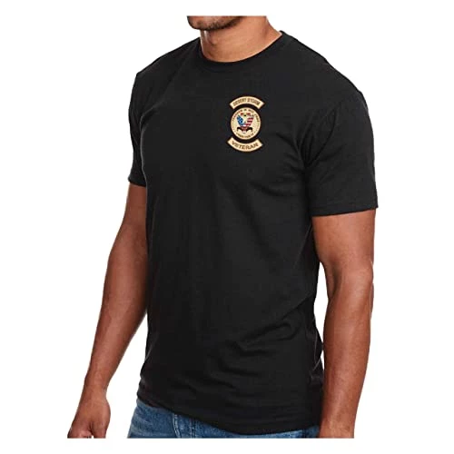 VetFriends.com Desert Storm Veteran T-Shirt Black With Ribbons And Freedom Is Not Free, I Paid For It Graphics Gulf War 1 VetFriends.com Desert Storm Veteran T-Shirt Black With Ribbons And Freedom Is Not Free, I Paid For It Graphics Gulf War