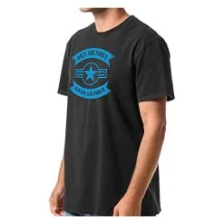 US Air Force Once Air Force Always Air Force Roundel T-Shirt - Officially Licensed