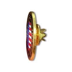 US Veteran Lapel Pin With American Flag - Military Hat Pins VetFriends.com -Bruce Store 31A9gtsCcYL
