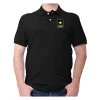 VetFriends.com US Army Polo Shirt Embroidered Short Sleeve Three Button Polo Shirt