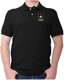 VetFriends.com US Army Polo Shirt Embroidered Short Sleeve Three Button Polo Shirt 10 VetFriends.com US Army Polo Shirt Embroidered Short Sleeve Three Button Polo Shirt -Bruce Store 31AW8VMWUUL. AC