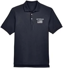 VetFriends.com US Veteran Polo Shirt With American Flag - Patriotic American Flag Sort Sleeve Shirt Veteran Gifts Men -Bruce Store 31FcCJba3UL. AC