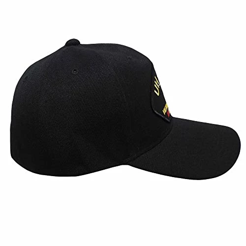 VetFriends.com Vientam Veteran Hat UH-1 Huey Helicopter And Vietnam Service Ribbon Black 3 VetFriends.com Vientam Veteran Hat UH-1 Huey Helicopter And Vietnam Service Ribbon Black - Image 3