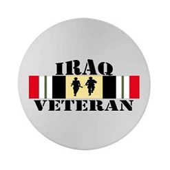 Iraq Veteran Soldiers Sandstone Coaster Licensed Military Apparel Patriotic Products Gifts For Veterans Families And Retired VetFriends.com