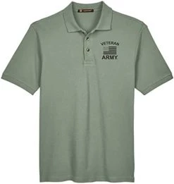 Officially Licensed US Army Collared Veteran Flag Polo Shirt | US Military Infantry Armor Licensed Shirt For Men And Women -Bruce Store 31SM ugefLL. AC 1