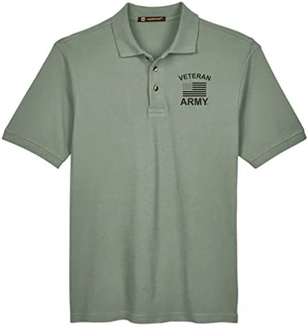 Officially Licensed US Army Collared Veteran Flag Polo Shirt | US Military Infantry Armor Licensed Shirt For Men And Women 8 Officially Licensed US Army Collared Veteran Flag Polo Shirt | US Military Infantry Armor Licensed Shirt For Men And Women - Image 8