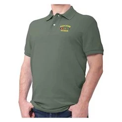 Desert Storm Veteran Polo Shirt - Embroidered With Service Ribbons & Text