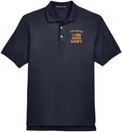 Officially Licensed US Army Collared Veteran Flag Polo Shirt | US Military Infantry Armor Licensed Shirt For Men And Women -Bruce Store 31iN94INm8L. AC