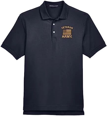 Officially Licensed US Army Collared Veteran Flag Polo Shirt | US Military Infantry Armor Licensed Shirt For Men And Women 7 Officially Licensed US Army Collared Veteran Flag Polo Shirt | US Military Infantry Armor Licensed Shirt For Men And Women - Image 7