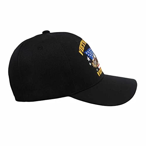 Vietnam Era Veteran Patriotic Baseball Hat With Bald Eagle, American Flag & Veteran On Bill Multi 2 Vietnam Era Veteran Patriotic Baseball Hat With Bald Eagle, American Flag & Veteran On Bill Multi - Image 2