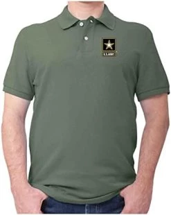 VetFriends.com US Army Polo Shirt Embroidered Short Sleeve Three Button Polo Shirt 11 VetFriends.com US Army Polo Shirt Embroidered Short Sleeve Three Button Polo Shirt -Bruce Store 31n2jrXfjdL. AC
