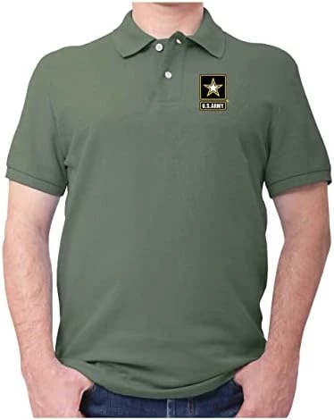 VetFriends.com US Army Polo Shirt Embroidered Short Sleeve Three Button Polo Shirt 6 VetFriends.com US Army Polo Shirt Embroidered Short Sleeve Three Button Polo Shirt - Image 6