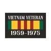 Vietnam Veteran 1959-1975 Decal/Sticker Licensed Military Apparel Patriotic Products Gifts For Veterans Families And Retired VetFriends.com