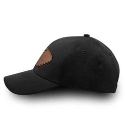 VetFriends.com US Navy Veteran Hat With Leather Patch Officially Licensed - Black -Bruce Store 31sxHgWGMkL