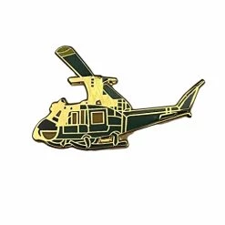 UH-1 Huey Helicopter Vietnam Veteran Hat/Lapel Pin