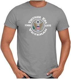 Vietnam Era Veteran 1960-1975 Eagle Emblem Short Sleeve T-Shirt -Bruce Store 41 g0wjSZML. AC