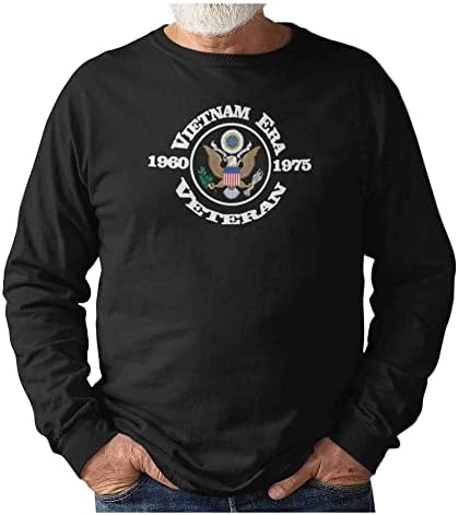 Vietnam Era Veteran Crewneck Sweatshirt - 1960-1975 With Eagle Insignia 2 Vietnam Era Veteran Crewneck Sweatshirt - 1960-1975 With Eagle Insignia - Image 2