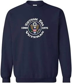 Vietnam Era Veteran Crewneck Sweatshirt - 1960-1975 With Eagle Insignia 5 Vietnam Era Veteran Crewneck Sweatshirt - 1960-1975 With Eagle Insignia -Bruce Store 415nkxrPgRL. AC