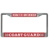 Coast Guard Rescue Swimmer Metal License Plate Frame Licensed Military Apparel Patriotic Products Gifts For Veterans Families And Retired VetFriends.com