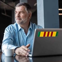 Vietnam War Veteran Service Ribbon Large Decal/Bumper Sticker -Bruce Store 417Vd5jgdaL