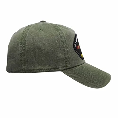 Vietnam Veteran: All Gave Some, 58,479 Gave All - Vintage Olive Drab Hat 2 Vietnam Veteran: All Gave Some, 58,479 Gave All - Vintage Olive Drab Hat - Image 2