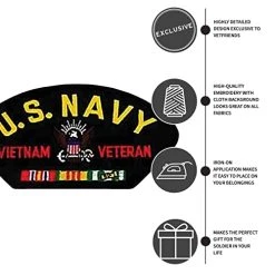U.S. Navy Vietnam Vet Patch Licensed Military Apparel Patriotic Products Gifts For Veterans Families And Retired VetFriends.com 9 U.S. Navy Vietnam Vet Patch Licensed Military Apparel Patriotic Products Gifts For Veterans Families And Retired VetFriends.com -Bruce Store 41GYzTb1fPL