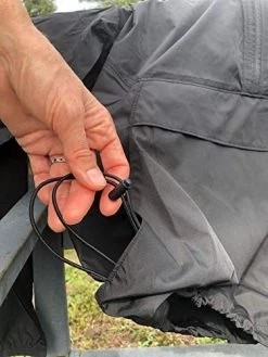 VetFriends.com USAF Veteran Packable Pullover Jacket - Embroidered, Water Resistant, Black, Unisex -Bruce Store 41KfbkFCh0L 3