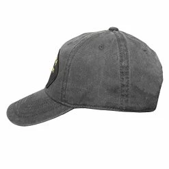 VetFriends.com Vietnam Era Veteran Vintage Grey Baseball Hat With 1960-1975 Eagle Insignia
