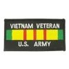 Vietnam Veteran Army Patch Licensed Military Apparel Patriotic Products Gifts For Veterans Families And Retired VetFriends.com