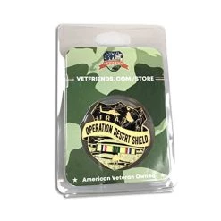 Operation Desert Shield Veteran Challenge Coin Licensed Military Apparel Patriotic Products Gifts For Veterans Families And Retired VetFriends.com -Bruce Store 41TulcWIVmL