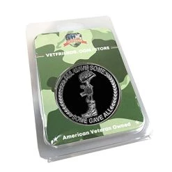 US Veterans Challenge Coin Limited Issue Licensed Military Apparel Patriotic Products Gifts For Veterans Families And Retired VetFriends.com -Bruce Store 41doISMSYeL