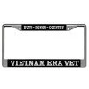 Vietnam Era Veteran Duty-Honor-Country Metal License Plate Frame (Chrome)