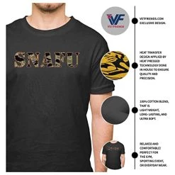 VetFriends.com Snafu Graphic T-Shirt Humorous Military Novelty Lingo 10 VetFriends.com Snafu Graphic T-Shirt Humorous Military Novelty Lingo -Bruce Store 41esPWGUgmL