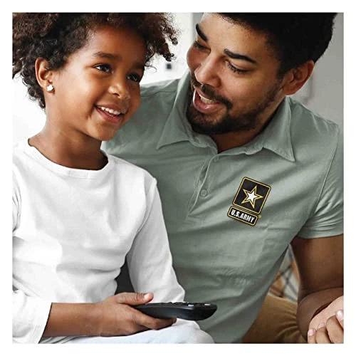 VetFriends.com US Army Polo Shirt Embroidered Short Sleeve Three Button Polo Shirt 6 VetFriends.com US Army Polo Shirt Embroidered Short Sleeve Three Button Polo Shirt - Image 6