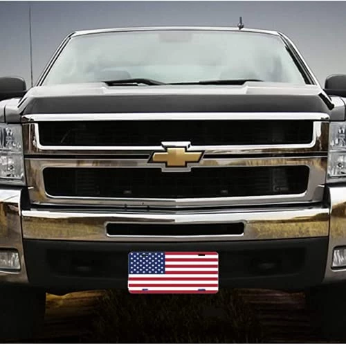 US American Flag Vanity License Plate 2 US American Flag Vanity License Plate - Image 2