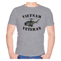 Vietnam Veteran With Huey Graphic Performance T-Shirt
