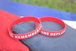 VetFriends.com Remember Everyone Deployed RED Silicone Bracelet Until They All Come Home (Qty 2) -Bruce Store 41onHD7OjiL