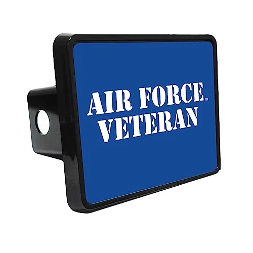Air Force Veteran Tow Hitch Cover Licensed Military Apparel Patriotic Products Gifts For Veterans Families And Retired VetFriends.com 1 Air Force Veteran Tow Hitch Cover Licensed Military Apparel Patriotic Products Gifts For Veterans Families And Retired VetFriends.com