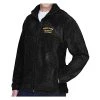 VetFriends.com Desert Storm Veteran Fleece Jacket Service Black Full Zip Jacket