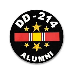 VetFriends.com DD214 Alumni Lapel Pin Hat Decal Gift Set For Veterans (3 Piece Set) -Bruce Store 41vEBADl4oL