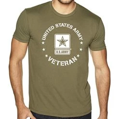 US Army Veteran T-Shirt With United States Army Star Logo