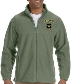 VetFriends.com US Army Veteran Fleece Jacket Star Logo Black Full Zip 13 VetFriends.com US Army Veteran Fleece Jacket Star Logo Black Full Zip -Bruce Store 41y6sZ1ubtL. AC