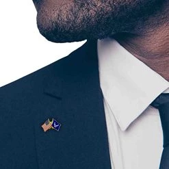 VetFriends.com Hat/Lapel Pin With American And US Air Force Crossed Flags -Bruce Store 41zQxnvLLKL