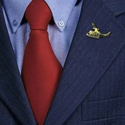 UH-1 Huey Helicopter Vietnam Veteran Hat/Lapel Pin -Bruce Store 5104AWWPCeL