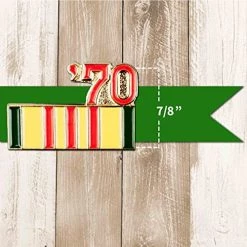 1970 VietnamVeteran Service Ribbon Hat/Lapel Pin 7/8 Inch 9 1970 VietnamVeteran Service Ribbon Hat/Lapel Pin 7/8 Inch -Bruce Store 510FDsdeBmL