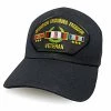 VetFriends.com Operation Enduring Freedom Veteran Hat Black With Three Ribbons Military Apparel Patriotic Products Gifts For Veterans
