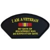 I Am A Veteran Patch Licensed Military Apparel Patriotic Products Gifts For Veterans Families And Retired VetFriends.com