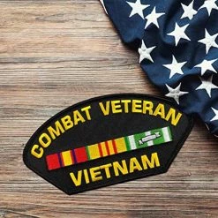 Combat Veteran Vietnam Patch Licensed Military Apparel Patriotic Products Gifts For Veterans Families And Retired VetFriends.com 9 Combat Veteran Vietnam Patch Licensed Military Apparel Patriotic Products Gifts For Veterans Families And Retired VetFriends.com -Bruce Store 5172WDazpgL