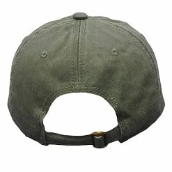 Vietnam Era Veteran Baseball Cap 1960-1975 With Eagle Insignia On Custom Leather Patch | Vintage O.D. Olive Drab -Bruce Store 517k159M9mL