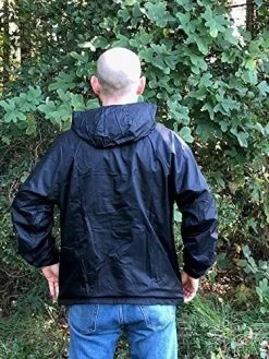 VetFriends.com Desert Storm Veteran Jacket Embroidered Hooded Windbreaker With Service Ribbons -Bruce Store 519cEU8f2WL